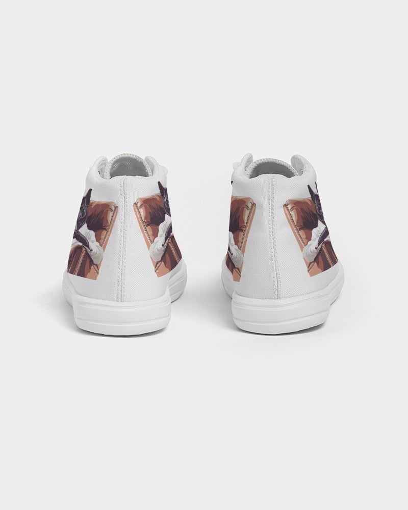 Dogfather Kids Hightop Canvas Shoe