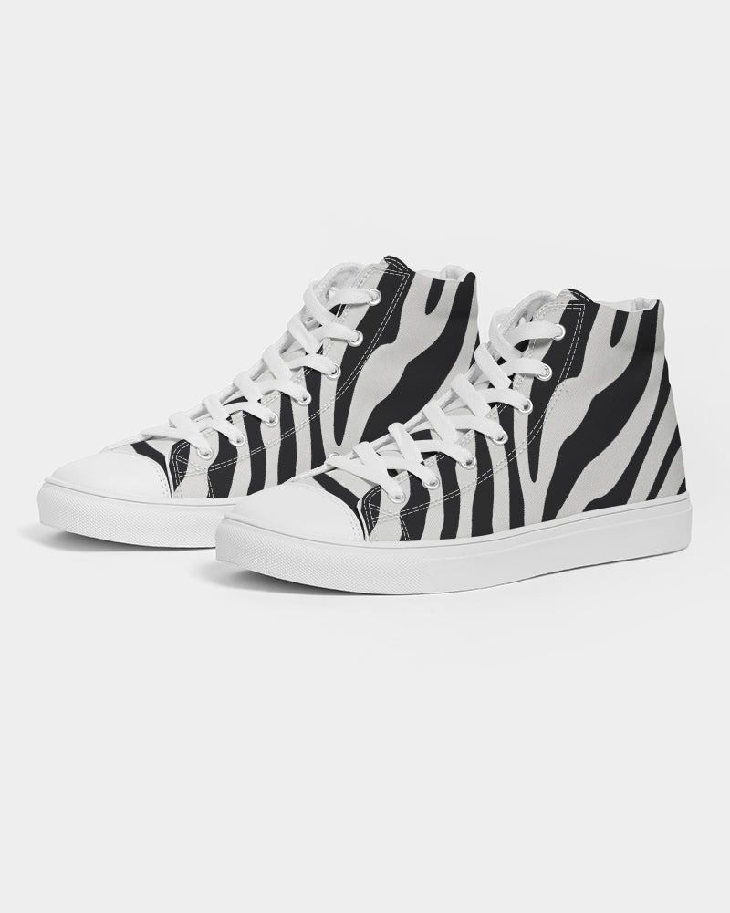 Zebraz Women's Hightop Canvas Shoe