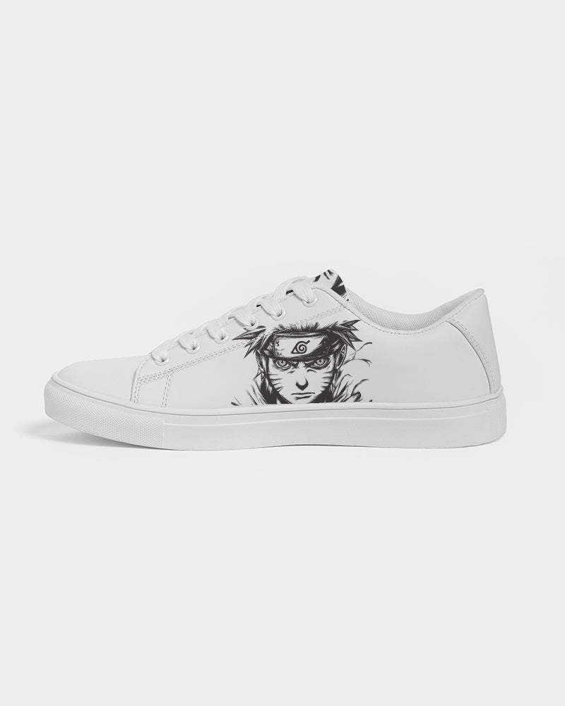 Sketched Naruto Women's Faux-Leather Sneaker