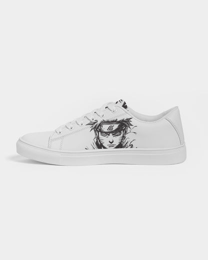 Sketched Naruto Women's Faux-Leather Sneaker