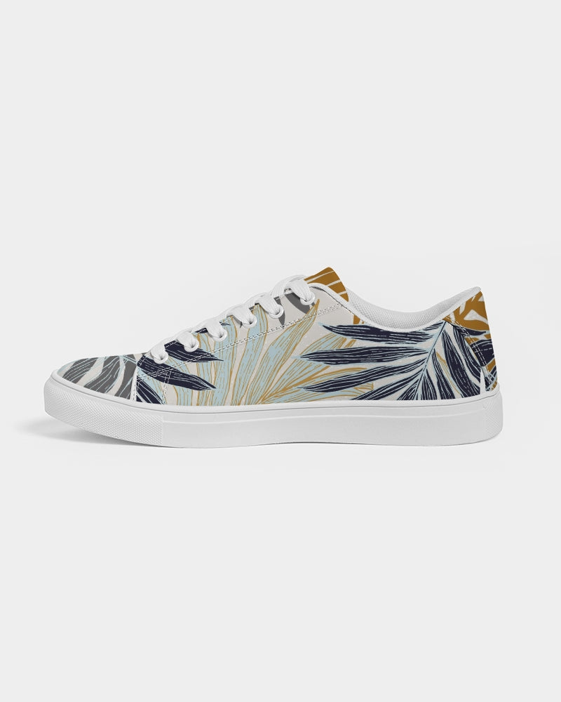 Colourful Leaves Women's Faux-Leather Sneaker