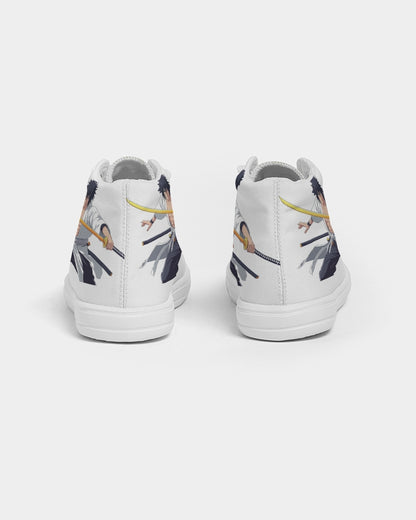 Samurai Kids Hightop Canvas Shoe