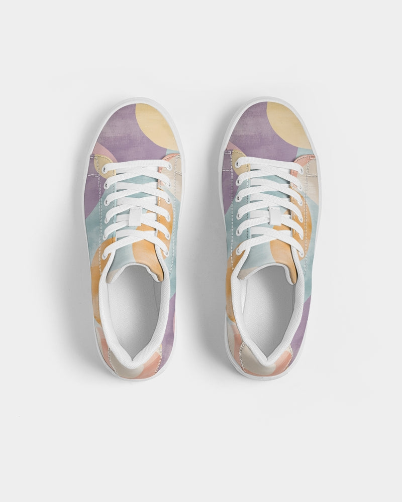 Pastel Dream Women's Faux-Leather Sneaker