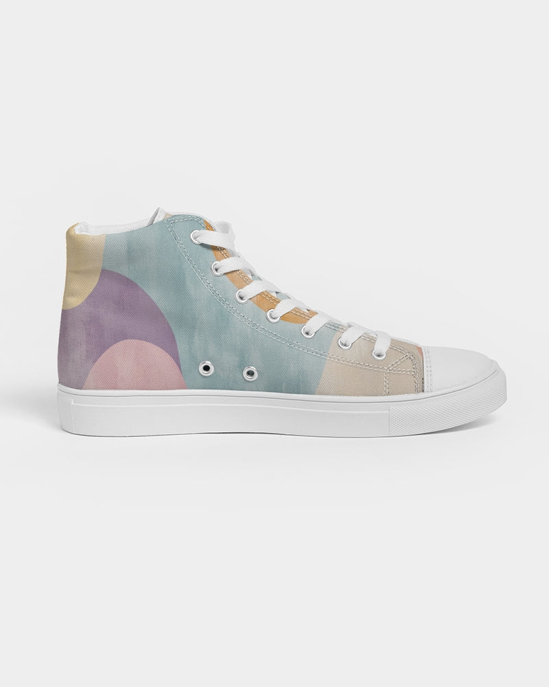 Pastel Dream Women's Hightop Canvas Shoe