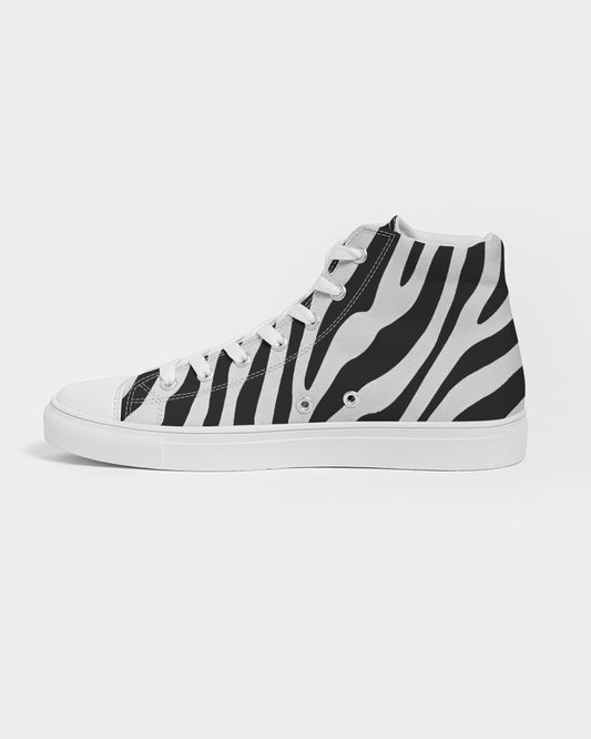 Zebraz Women's Hightop Canvas Shoe