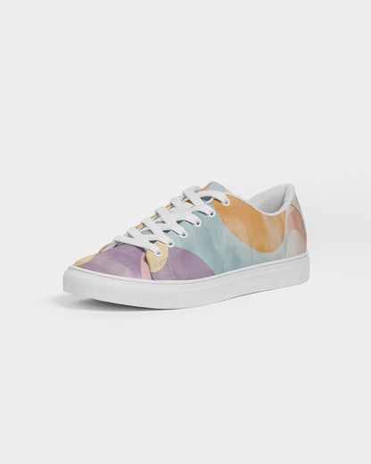 Pastel Dream Women's Faux-Leather Sneaker