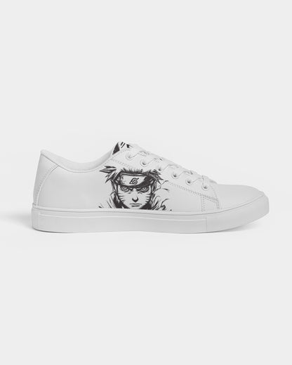 Sketched Naruto Women's Faux-Leather Sneaker