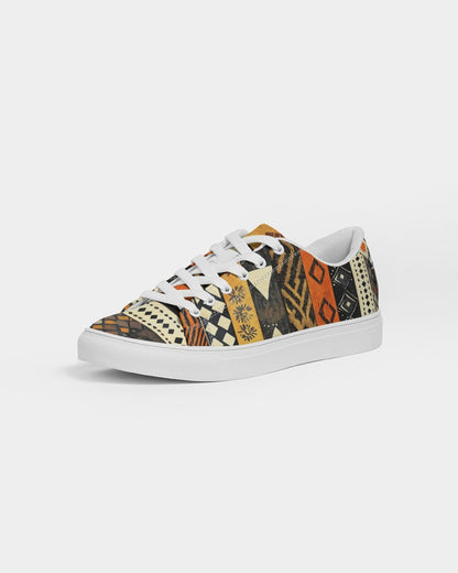 African Tribal Women's Faux-Leather Sneaker