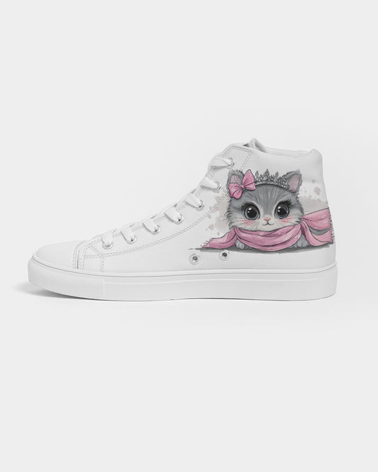 Kitty Women's Hightop Canvas Shoe