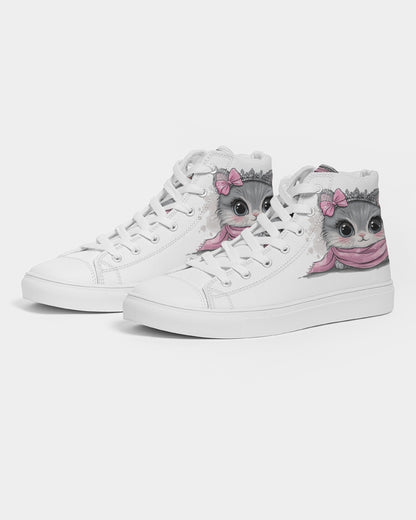 Kitty Women's Hightop Canvas Shoe