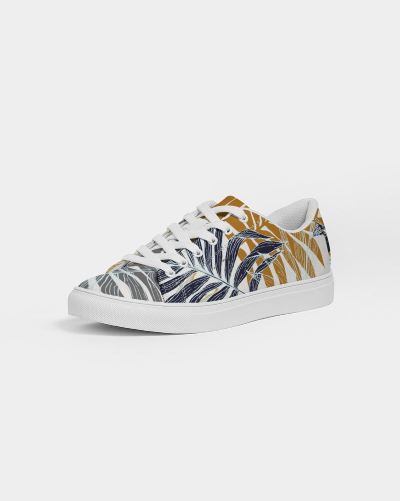 Colourful Leaves Women's Faux-Leather Sneaker