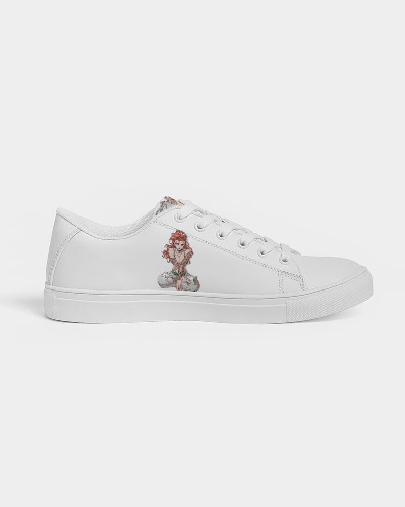 Tattoo Girl Women's Faux-Leather Sneaker