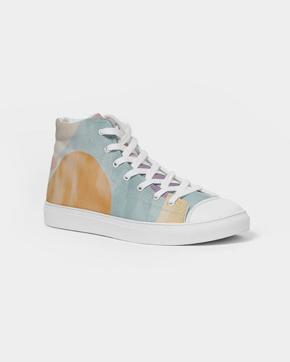 Pastel Dream Women's Hightop Canvas Shoe