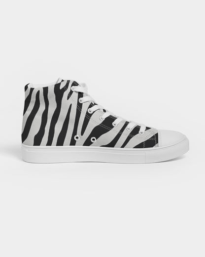 Zebraz Men's Hightop Canvas Shoe