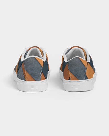 Herringbone Women's Faux-Leather Sneaker