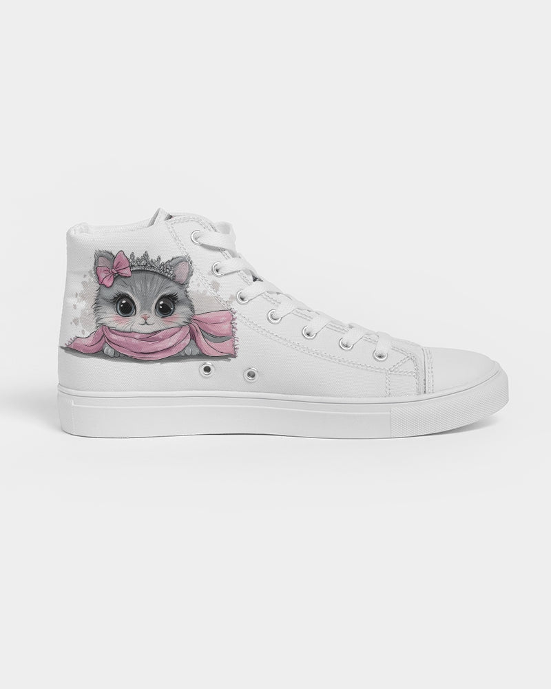 Kitty Women's Hightop Canvas Shoe