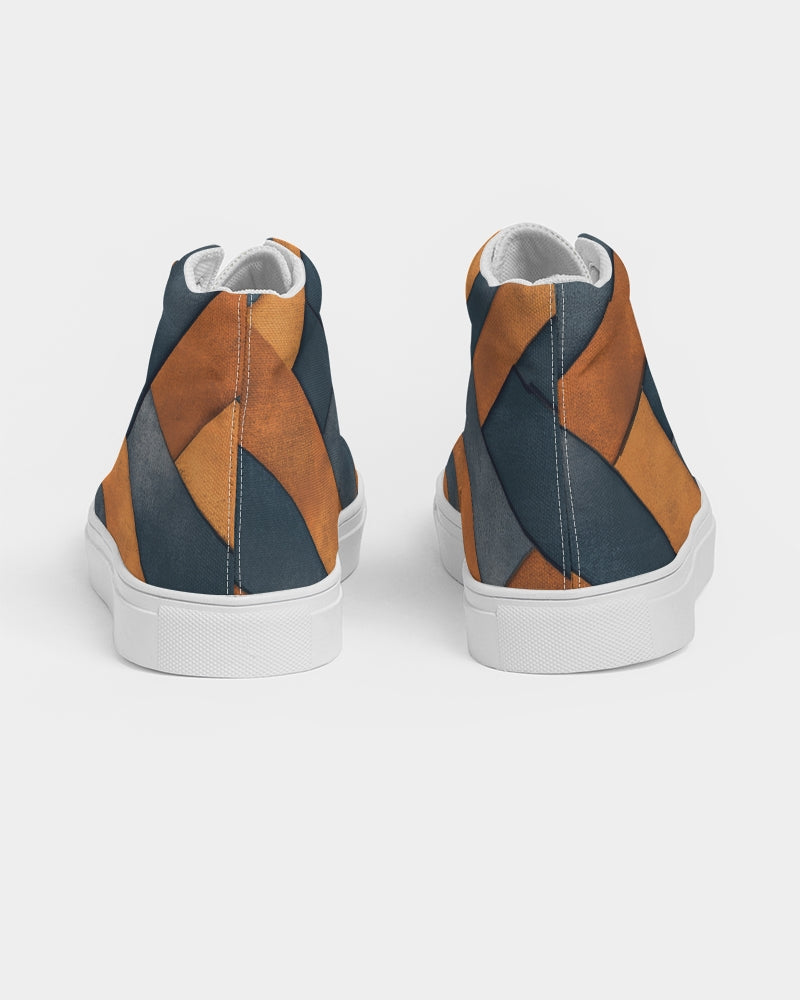 Herringbone Women's Hightop Canvas Shoe