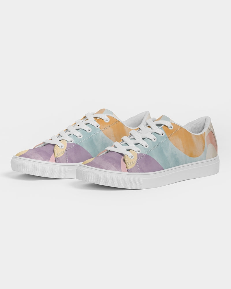 Pastel Dream Women's Faux-Leather Sneaker