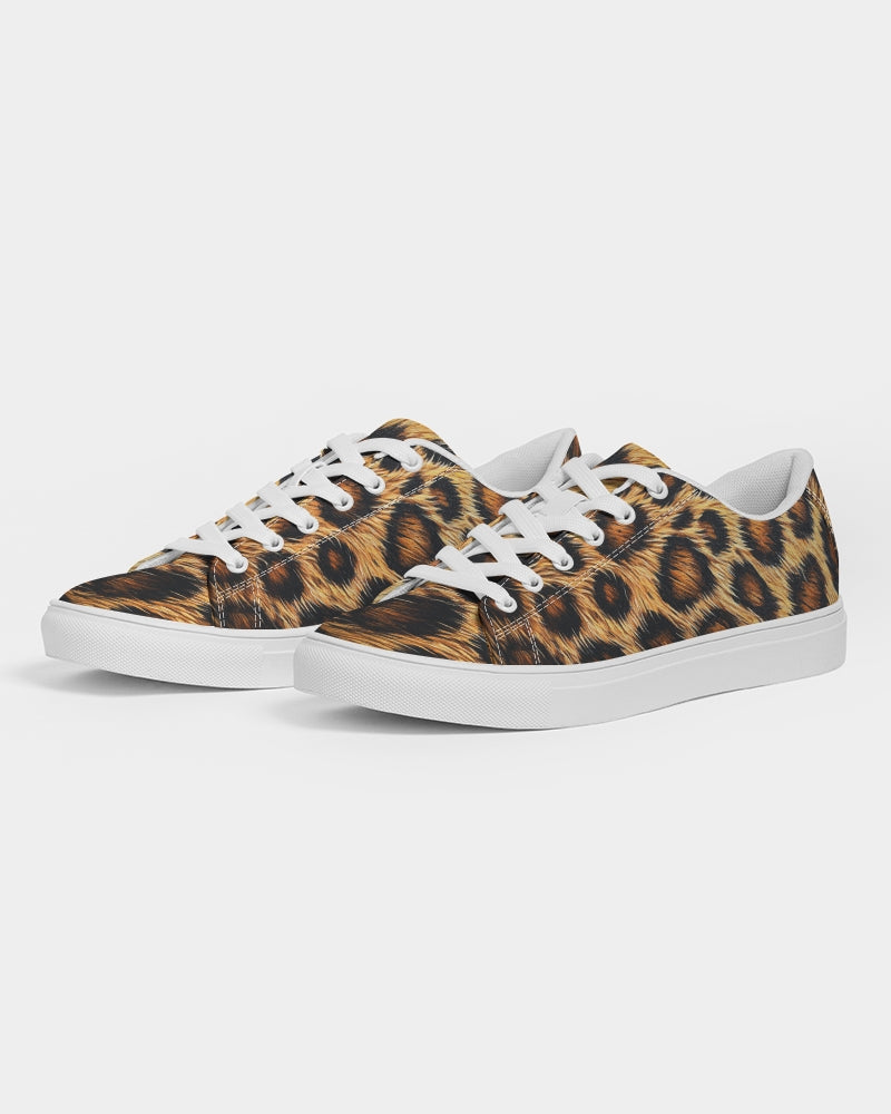 Skin of Leopard Women's Faux-Leather Sneaker