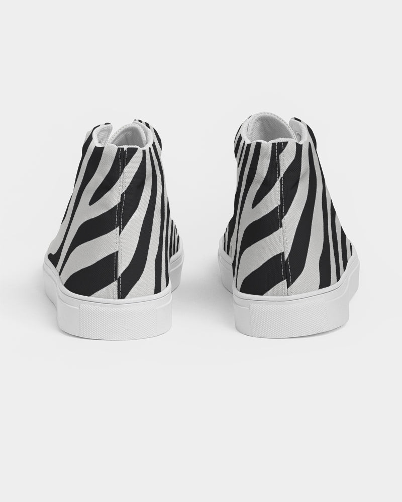 Zebraz Women's Hightop Canvas Shoe