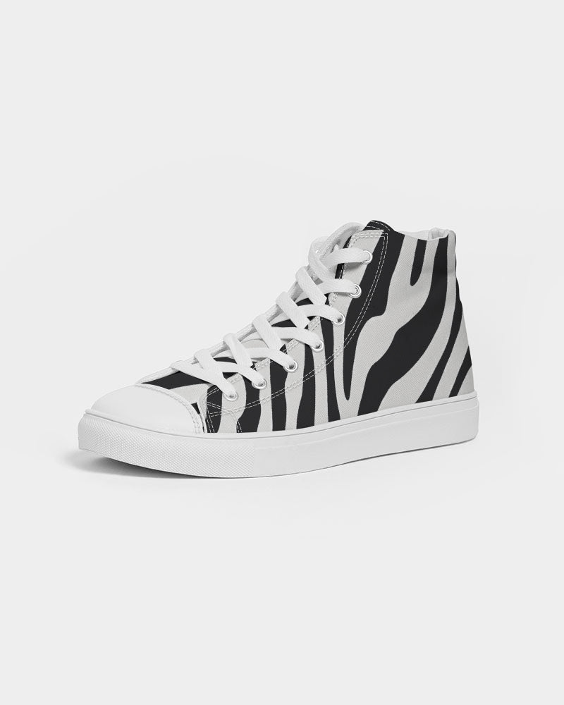 Zebraz Men's Hightop Canvas Shoe