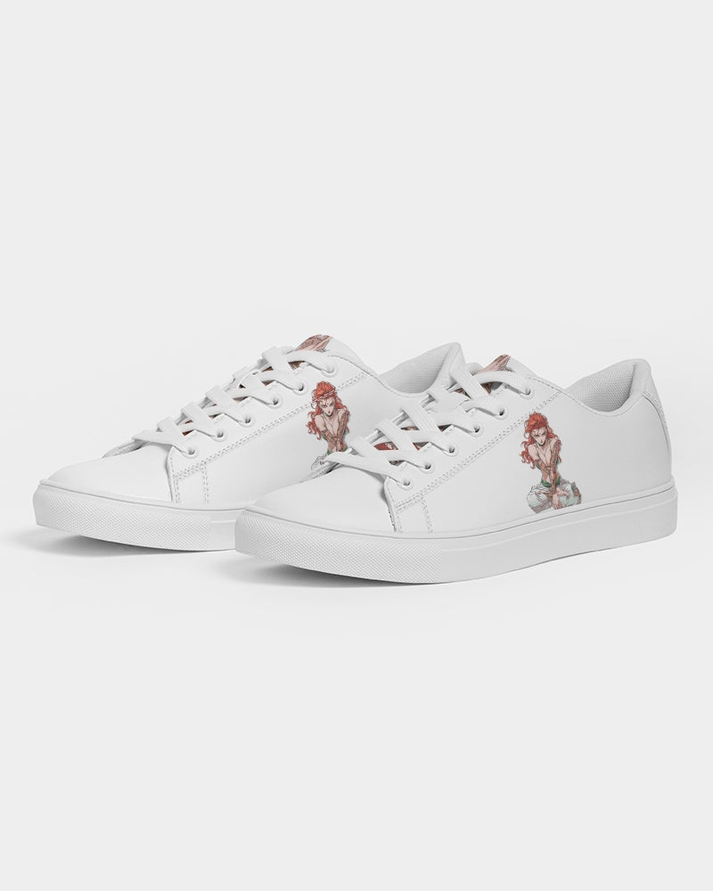 Tattoo Girl Women's Faux-Leather Sneaker