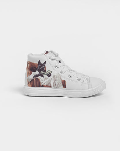 Dogfather Kids Hightop Canvas Shoe