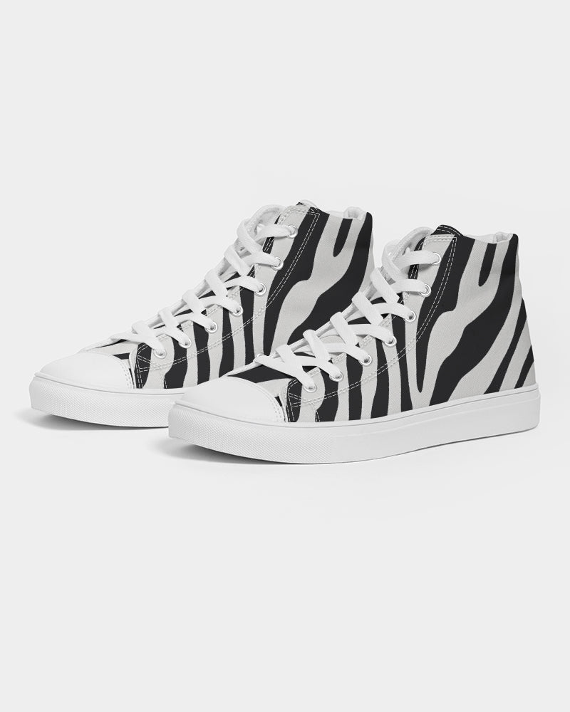 Zebraz Men's Hightop Canvas Shoe