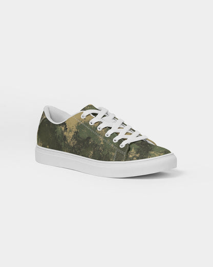 Camouflage Men's Faux-Leather Sneaker