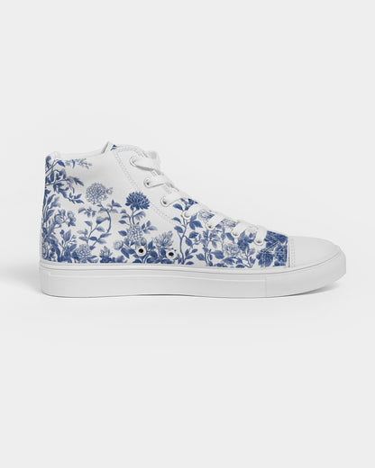 Korean Art Women's Hightop Canvas Shoe