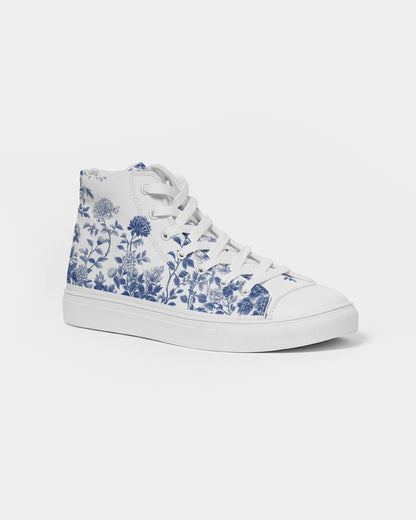 Korean Art Women's Hightop Canvas Shoe