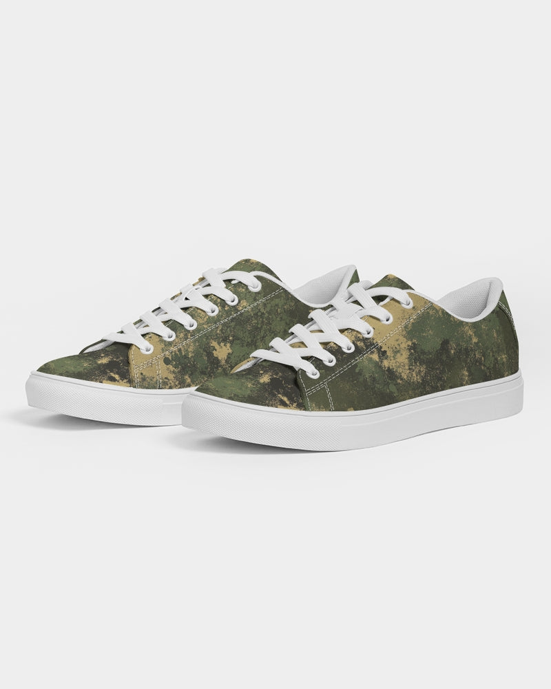 Camouflage Men's Faux-Leather Sneaker