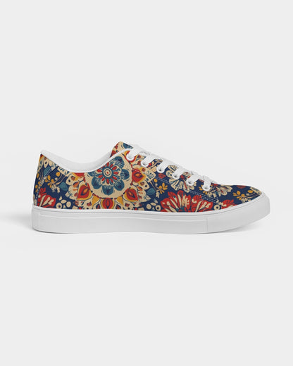 Indo Fusion Mandala Women's Faux-Leather Sneaker