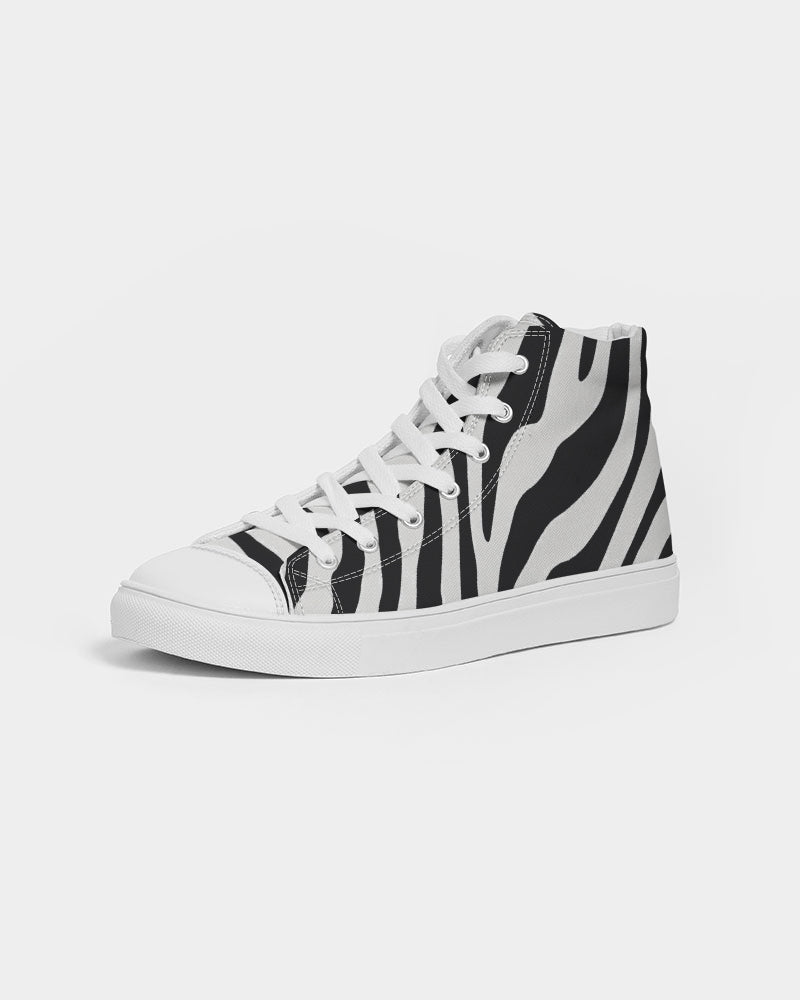 Zebraz Women's Hightop Canvas Shoe