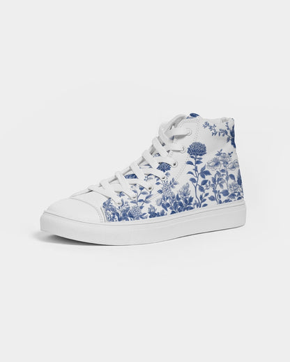 Korean Art Women's Hightop Canvas Shoe