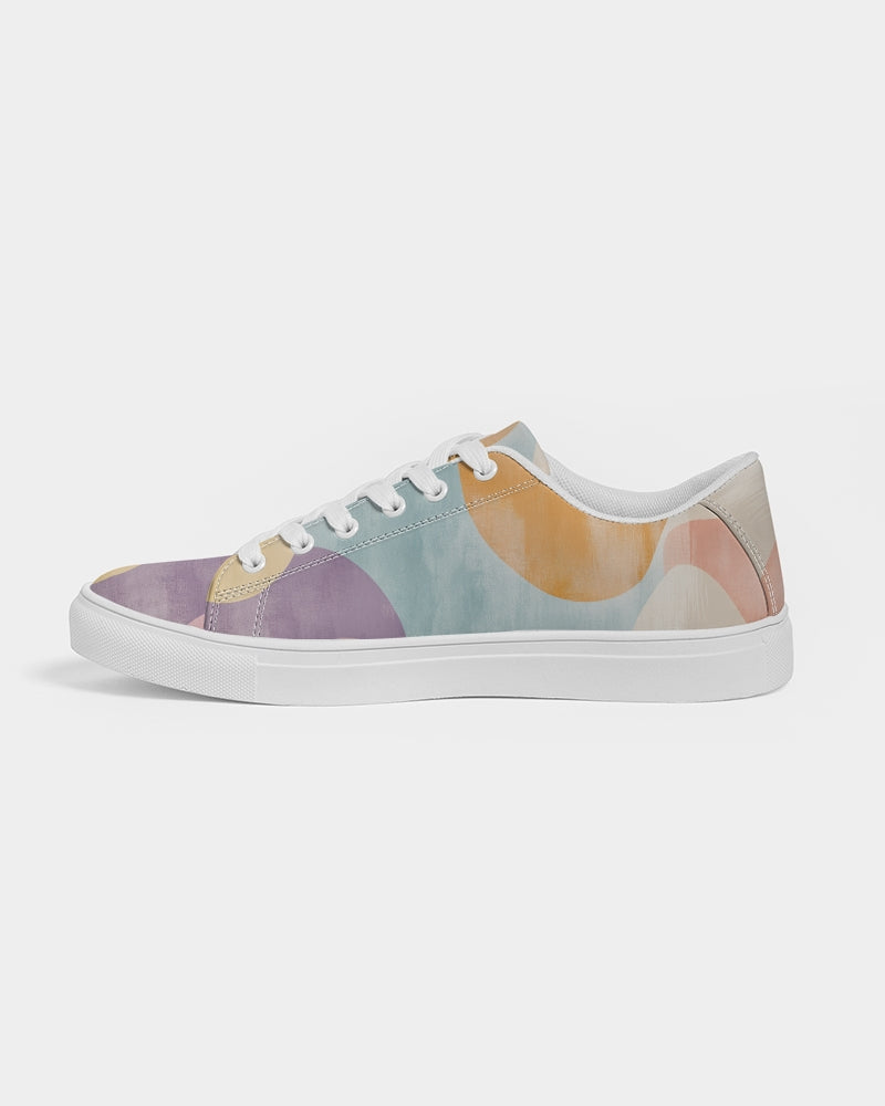 Pastel Dream Women's Faux-Leather Sneaker