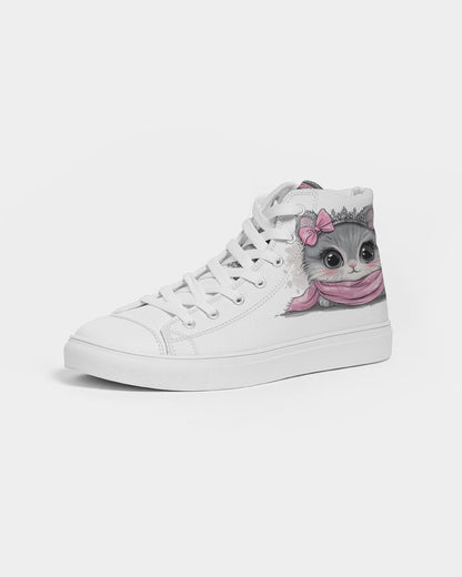 Kitty Women's Hightop Canvas Shoe