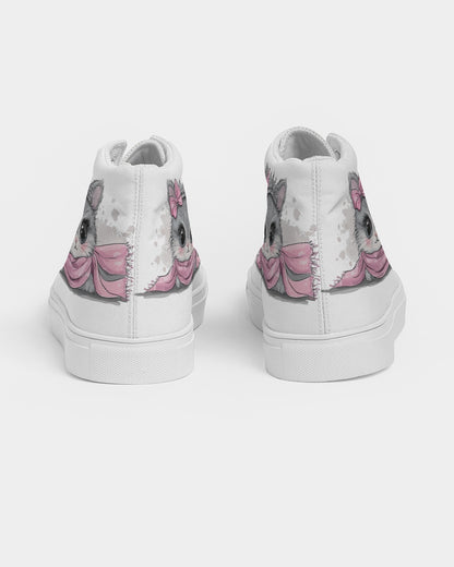 Kitty Women's Hightop Canvas Shoe