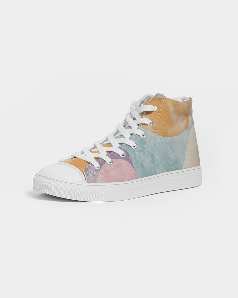 Pastel Dream Women's Hightop Canvas Shoe