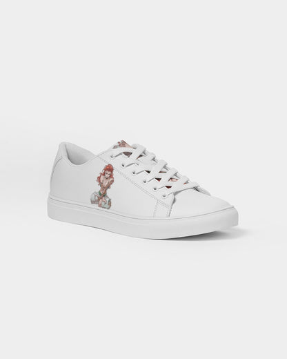 Tattoo Girl Women's Faux-Leather Sneaker