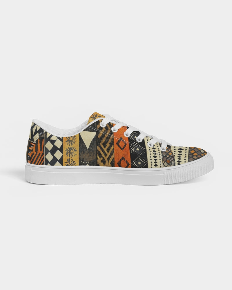 African Tribal Women's Faux-Leather Sneaker