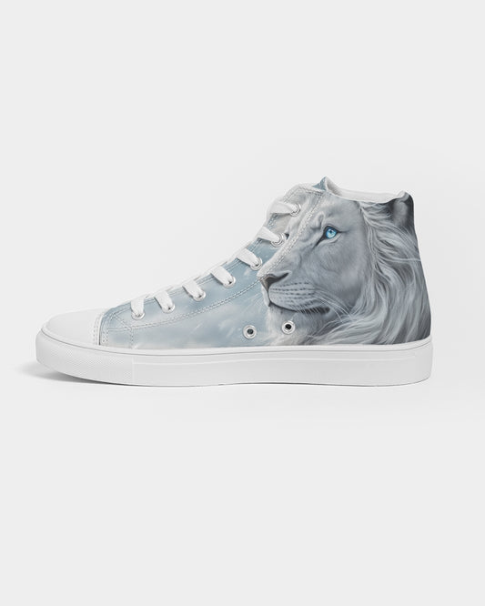 The White Lion Women's Hightop Canvas Shoe