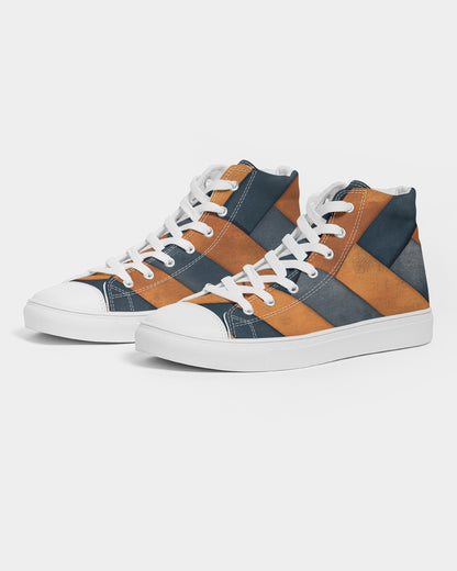 Herringbone Women's Hightop Canvas Shoe