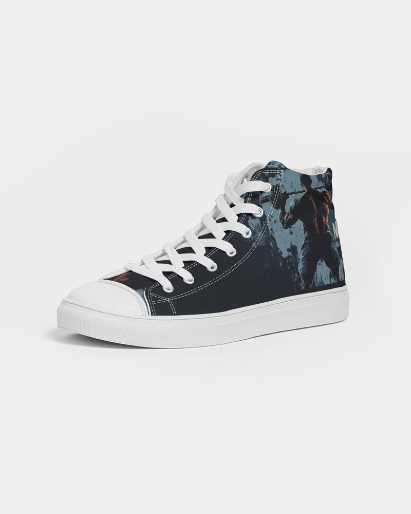 No pain No gain Men's Hightop Canvas Shoe