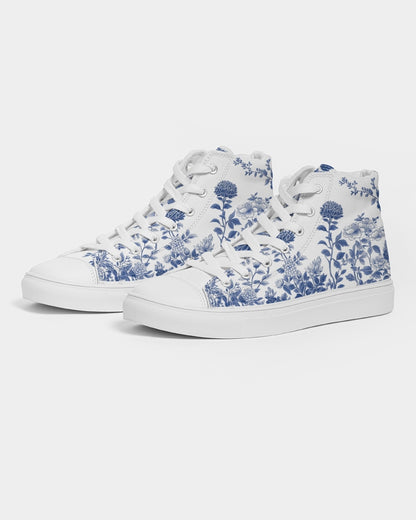 Korean Art Women's Hightop Canvas Shoe