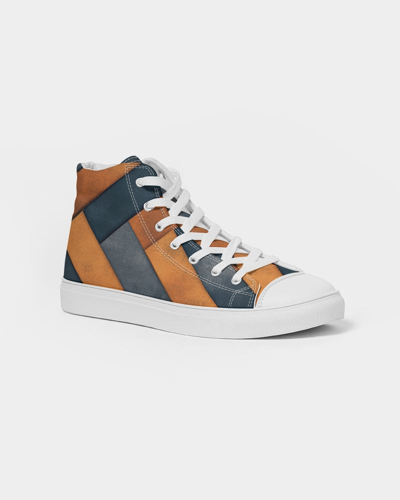 Herringbone Women's Hightop Canvas Shoe