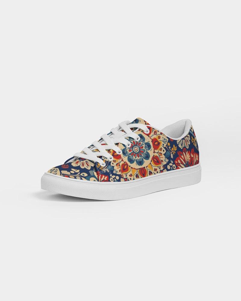 Indo Fusion Mandala Women's Faux-Leather Sneaker