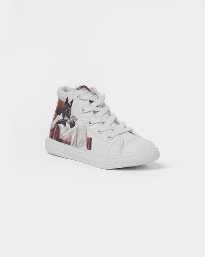 Dogfather Kids Hightop Canvas Shoe