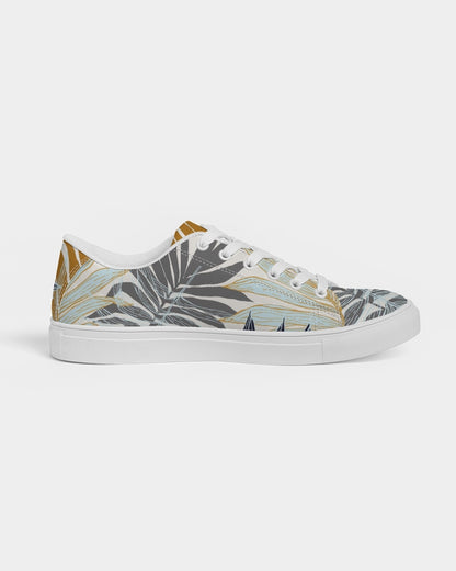 Colourful Leaves Women's Faux-Leather Sneaker