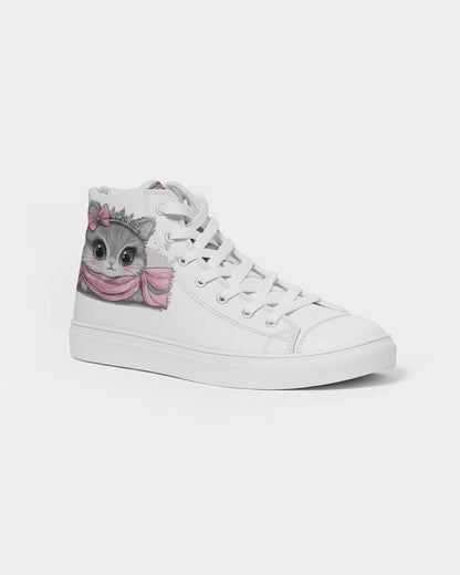 Kitty Women's Hightop Canvas Shoe